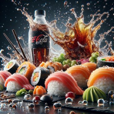 Prompt sushi lezat dan cola zero